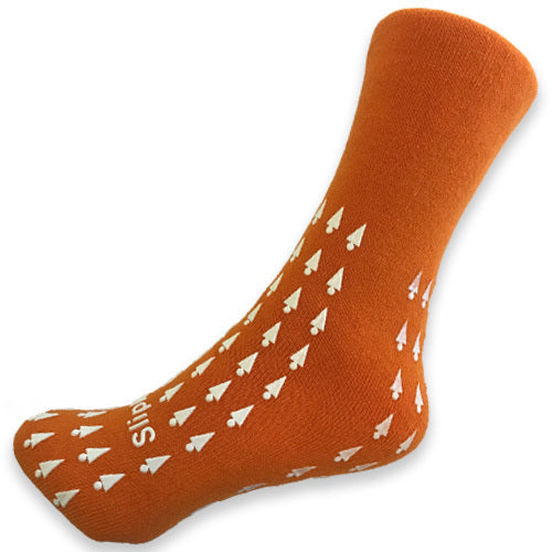 Non Slip Socks - Orange — SafeWalk Australia