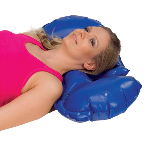 Inflatable Butterfly Pillow including Fleece and Cover