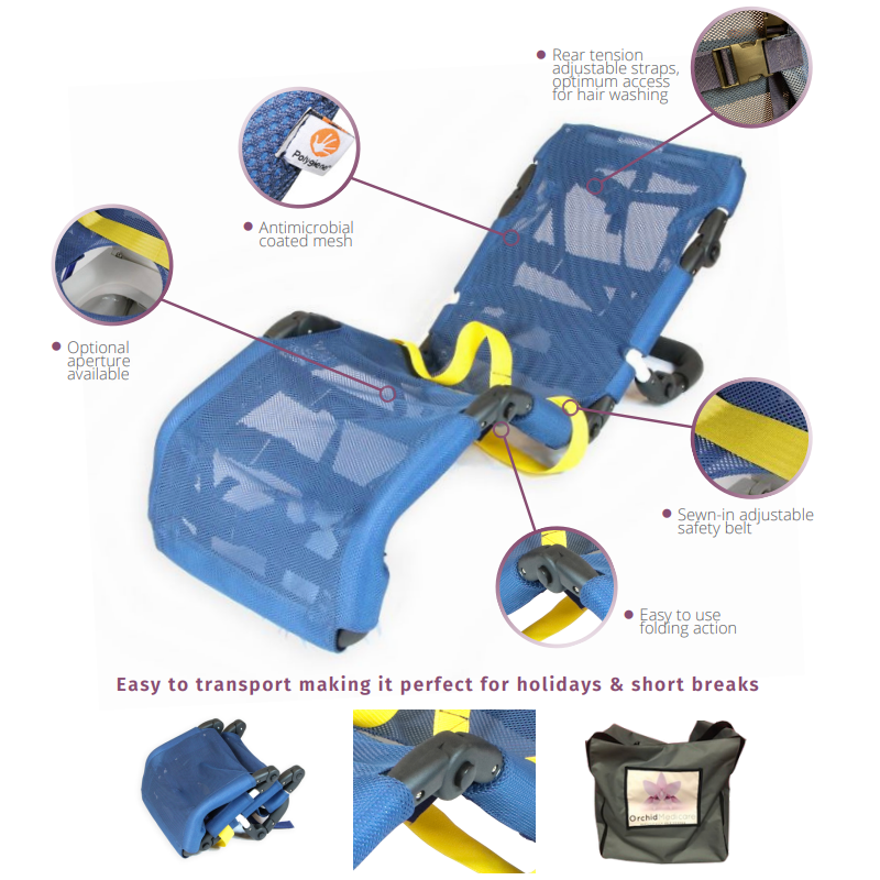 Paediatric Foldable Bath Cradle