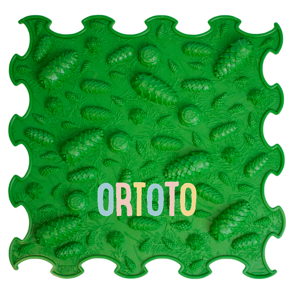 Ortoto Puzzle Mat - Pinecones (Single Tiles)