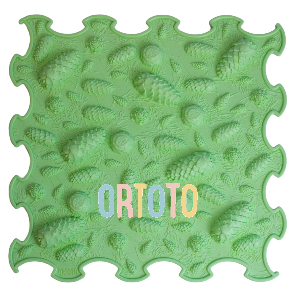 Ortoto Puzzle Mat - Pinecones (Single Tiles)