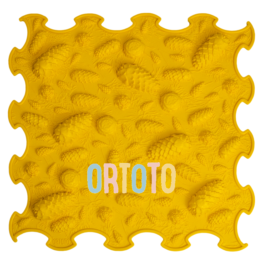 Ortoto Puzzle Mat - Pinecones (Single Tiles)