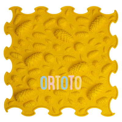 Ortoto Puzzle Mat - Pinecones (Single Tiles)