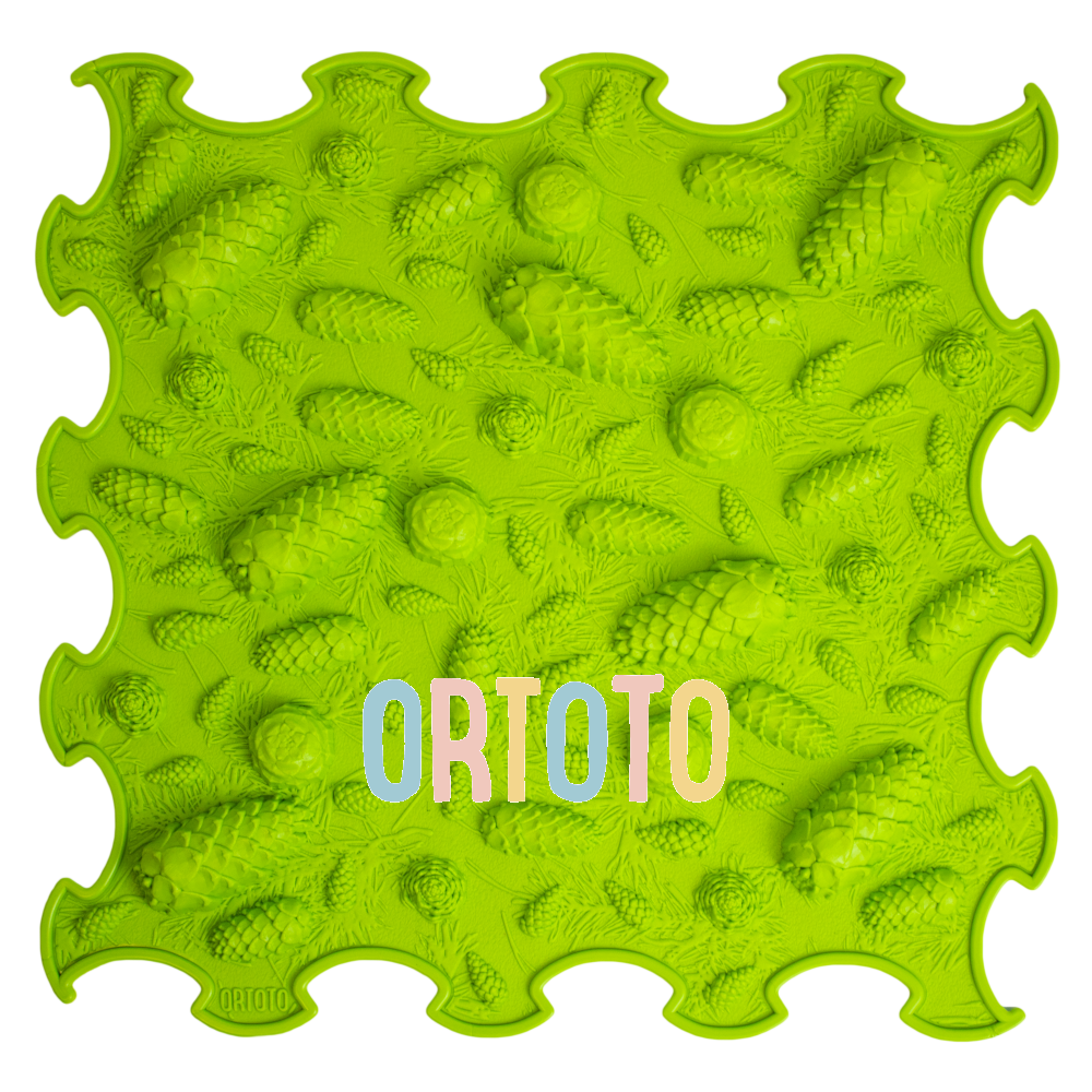 Ortoto Puzzle Mat - Pinecones (Single Tiles)