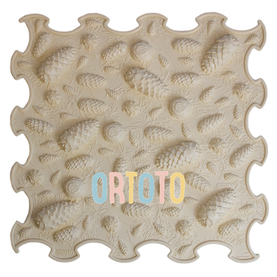 Ortoto Puzzle Mat - Pinecones (Single Tiles)