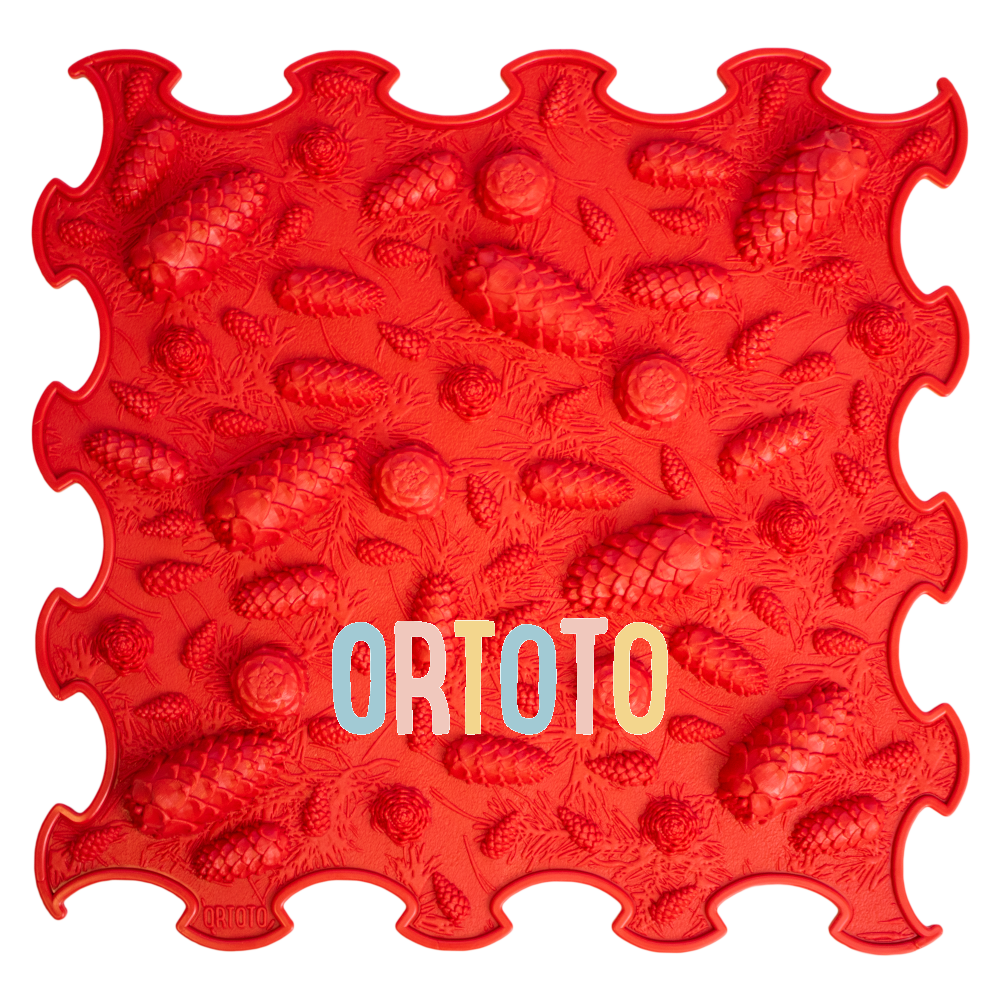 Ortoto Puzzle Mat - Pinecones (Single Tiles)