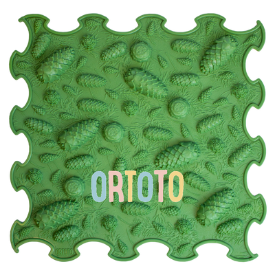 Ortoto Puzzle Mat - Pinecones (Single Tiles)