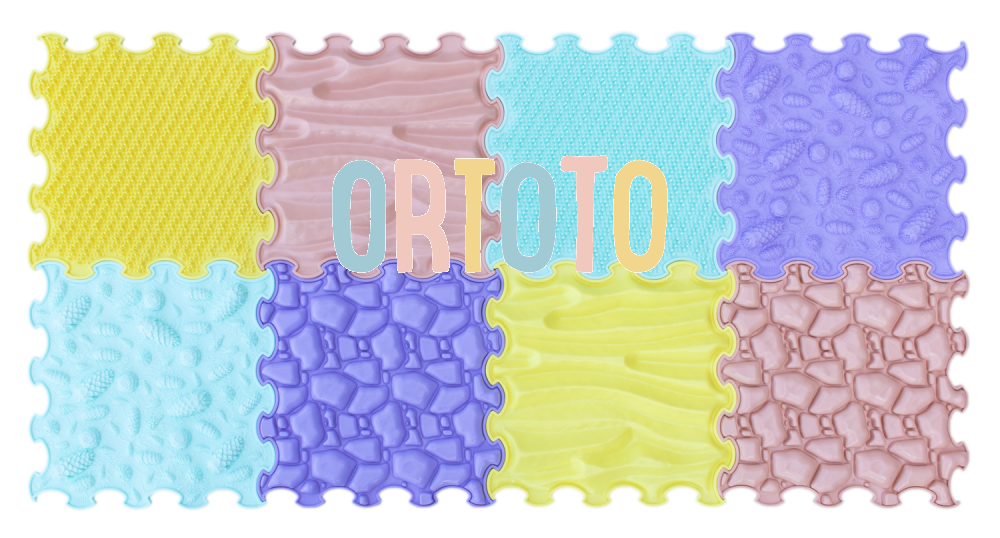 Ortoto Puzzle Mat - Sensory & Calm Pastel SET