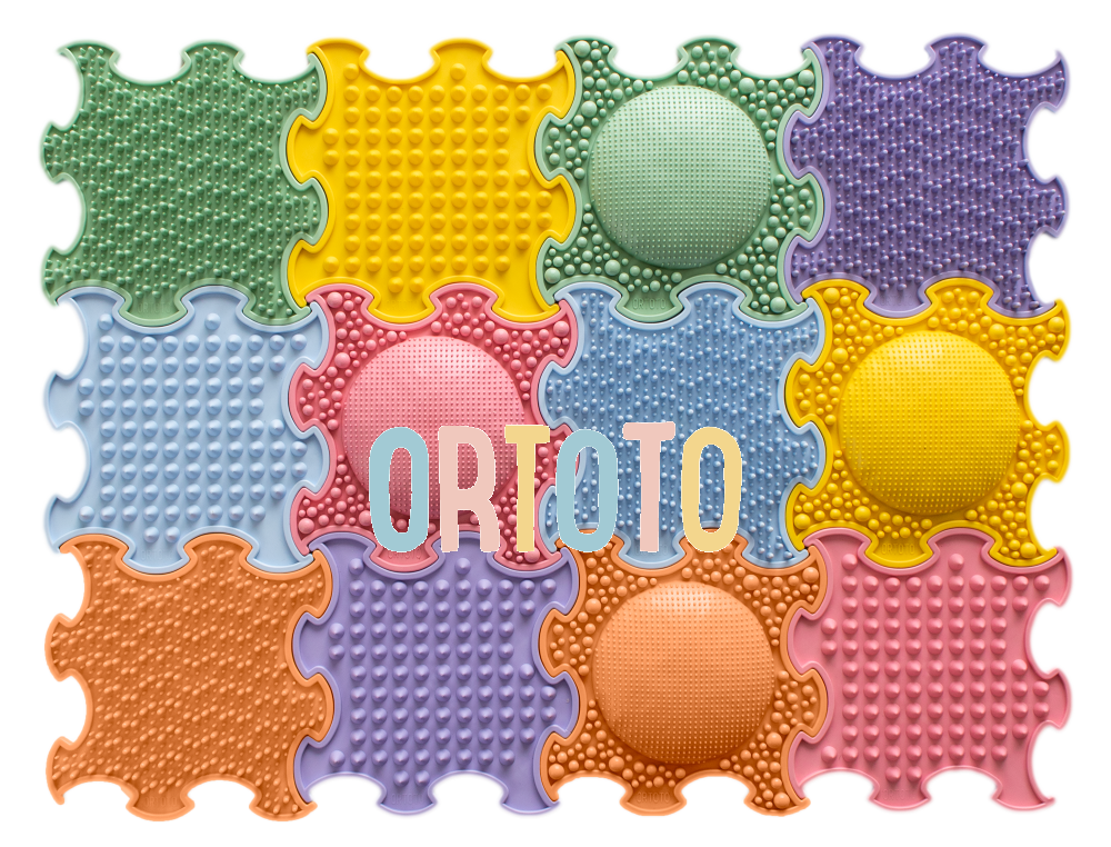 Ortoto Puzzle Mat - Hands and Feet Coordination Game MINI SET